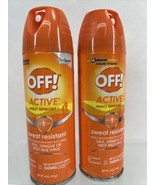 (2) OFF! Active Insect Repellent l Liquid Sweat Resistant Repels Mosquit... - $10.99