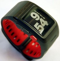 Nike+ Plus GPS Sport Watch Foot Pod Sensor Anthracite/Red TomTom fitness... - $49.45