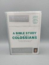 Joyce Meyer A Bible Study of Colossians Includes Booklet CD&#39;s DVD&#39;s 2017 - £8.51 GBP