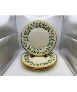Set of 4 Lenox HOLIDAY Christmas Dinner Plates Millennium Edition - €112,38 EUR