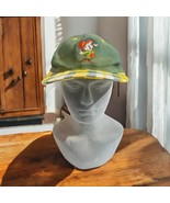 Vtg Otto Keebler Elf Embroidered Green Hello Tartan Plaid SnapBack Dad Hat - $620.68 MXN