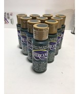 NEW Americana Acrylic Paint Houser Dark Green 2 fluid oz. (Lot of 10) Bo... - €24,91 EUR