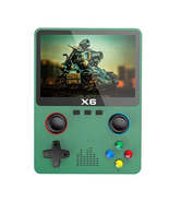 2023 New X6 3.5Inch IPS Screen Handheld Game Player Dual Joystick 11 Sim... - $39.95