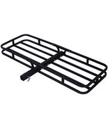 Hitch Mount Cargo Carrier ,Rear Cargo Rack for SUV, Truck, Car Fits 2&quot; - £62.42 GBP
