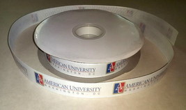American University Inspired Grosgrain Ribbon  - $9.90