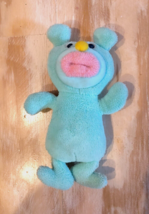 Fisher Price 2010 Sing A Ma Jigs Aqua/Teal Mint Green Color  - Plush Singing Toy - £13.19 GBP