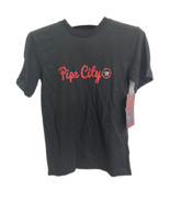 Warrior Boys&#39; Youth Pipe City Crew Neck Short Sleeve T-shirt, Black, Small - $9.89