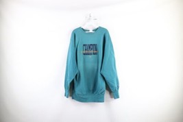 Vintage 80s Champion Reverse Weave Mens 2XL Spell Out Crewneck Sweatshirt USA - £110.34 GBP