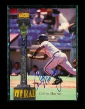 1994 Signature Rc Tetrad Autograph Baseball Card Xcv Calvin Murray Indians Le - £7.39 GBP