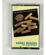 KENNY ROGERS - Ten Years Of Gold - 1977 Cassette Tape (RARE OOP) New Sealed - £7.18 GBP