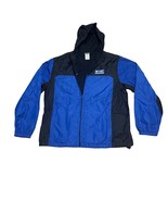 Vintage Walt Disney World Jacket XL Blue Black Mickey Hooded Windbreaker... - $539.51 MXN