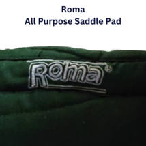 Roma Weatherbeeta Softie Reversible All Purpose Pad Green Navy Horse Size USED  image 5