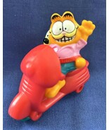 1989 McDonalds Happy Meal Toy Garfield in Red Motor Scooter Odie in Side... - $169.16 MXN