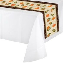 Harvest Icons Non-Woven Fabric Table Runner Fall Autumn Halloween Thanksgiving - £15.02 GBP