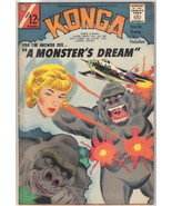 Konga Movie Comic Book #20, Charlton 1964 FINE+ - £20.87 GBP