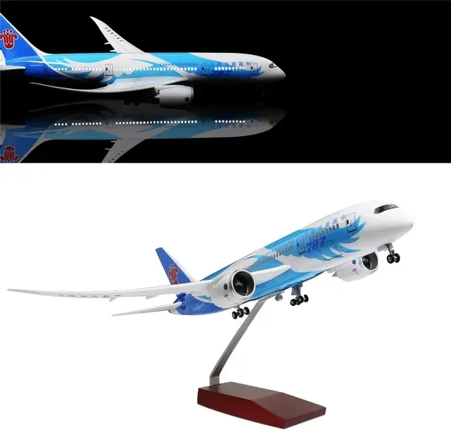 1/160 Scale 50 5CM Airplane Airbus A380 Air France -No lights South China 787 - $76.94