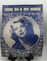 Music Sheet Vintage Song Come On-A My House Rosemary Clooney Duchess Mus... - £4.61 GBP