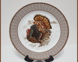 NEW RARE Williams Sonoma Plymouth Gate Turkey Dinner Plate 10 1/2&quot; Porce... - $32.99