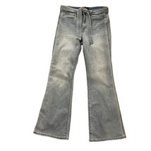 Gap Flare Denim Blue Jeans Womens Size 8  29R Belt Casual - £14.89 GBP