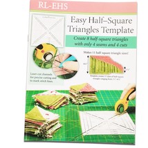Easy Half-Square Triangles Quilting Rulers And Template - £27.35 GBP