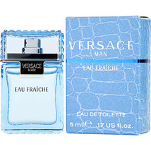 Versace Man Eau Fraiche By Gianni Versace Edt 0.17 Oz Mini - £8.26 GBP