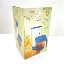 New Sealed Mr Coffee Iced Tea Maker 3-Quart TM39P Blue Kitchen Drink Mac... - $84.99