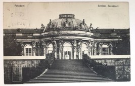 Potsdam Schloss Sanssouci Palace Castle Antique PC 1910 Germany - £10.99 GBP