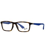 RayBan 7056 5645 Blue Havana Eyeglasses 53mm - $128.63 CAD