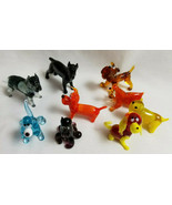 Russian Hand-Blown Art Glass Figurine Puppy Dogs K9 Many Breeds You Choo... - £16.91 GBP+