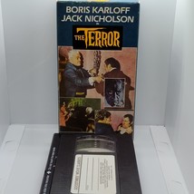 The Terror (VHS) Jack Nicholson, Boris Karloff 1985 Remake of 1963 - $4.98