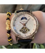 Automatic Fluorescence mechanical watch hollow tourbillon waterproof Wri... - $37.80