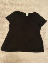 women’s vintage Jaclyn Smith basic black Shirt Large - £6.04 GBP
