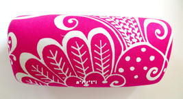 Vera Bradley Hard Clamshell Eyeglass Sunglass Case Twirly Birds Pink NWOT - £25.31 GBP