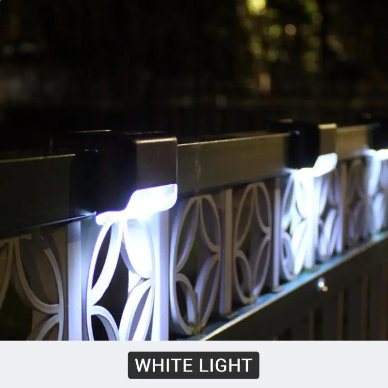  Solar LED Night Light Stair Lights IP65 Waterproof Outdoor Garden Yard Fence Wa - £121.05 GBP