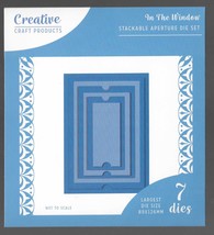 Creative Craft Products. In The Window Stackable Aperture Die Set. Ref:003 - £14.84 GBP