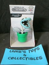 Bone Piranha Plant action figure World of Nintendo 2.5&quot; Super Mario white box  - £20.50 GBP