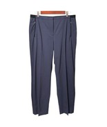 Elie Tahari Bennet Blue Melange Wool Dress Pants Size 14 Office Career - $44.99