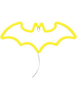 Batman Logo Neon Mountable Light Yellow - $28.98