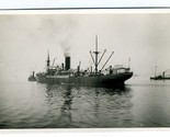 Burmese Prince Ship Real Photo Postcard Prince Line 1911 - $34.61