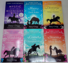 Pony Club Secrets Set Books 1-6 Mystic, Blaze, Destiny, Stardust, Comet, Storm - £31.78 GBP