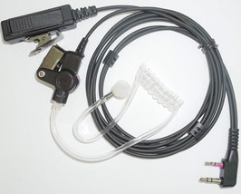 2-wire Surveillance Earpiece for Kenwood TK3160 TK2170 TK3170 Portable r... - $20.99