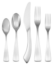 Oneida Stainless Steel Flatware Curva 5 Piece Place Setting, Service for 1 - $29.99