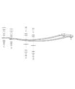 S.R. Smith 69209028 608 Cantilever Spring Assembly for 8-Ft Pool Diving ... - $604.38