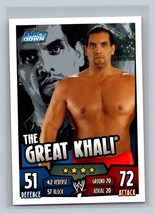 The Great Khali #123 2011 Topps Slam Attax WWE Rumble - £1.57 GBP