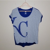 MLB Genuine Merchandise | KC Kansas City Royals Graphic Tee, size medium - £12.93 GBP