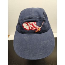 Pratt-Read vintage strap-back Hat Elephant with screwdriver Made in the USA - £21.81 GBP