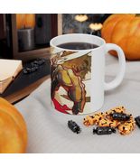 GACHIAKUTA ceramic coffee mug, hand-painted unique design for everyday use, perf - $15.99 - $17.99