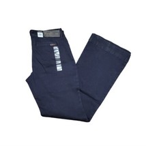 Wrangler Retro Mae Wide Leg Jeans Womens Size 13 - 14 x 34 Blue Dark Wash - £26.83 GBP