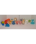 Huge Lot of 18 Different Pretend Play Rubber animals Figures - $34.62 CAD