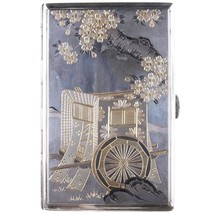 1940&#39;s Japanese Hand Engraved 950 Silver  case n - £308.99 GBP